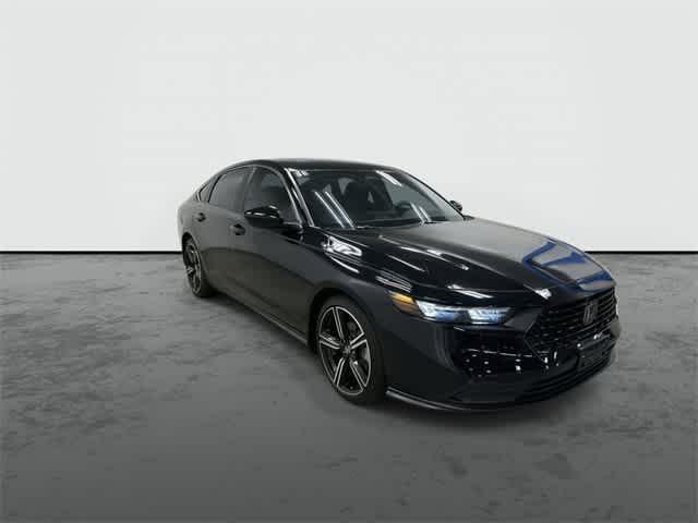 2024 Honda Accord Hybrid Sport Crystal Black Pearl at Honda of Clear Lake