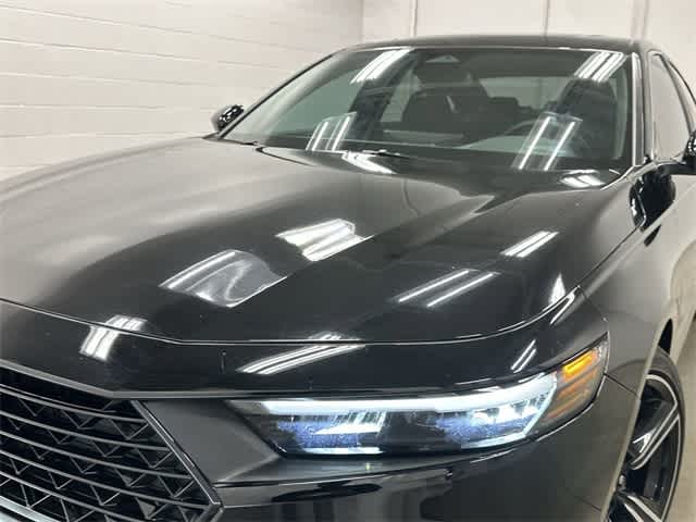 2024 Honda Accord Hybrid Sport Crystal Black Pearl at Honda of Clear Lake