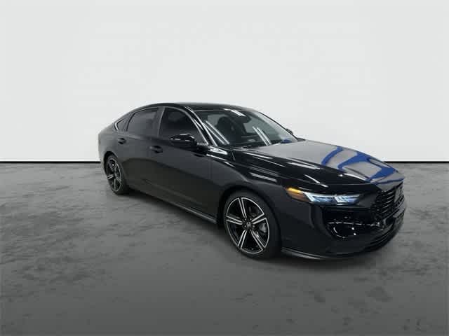 2024 Honda Accord Hybrid Sport Crystal Black Pearl at Honda of Clear Lake
