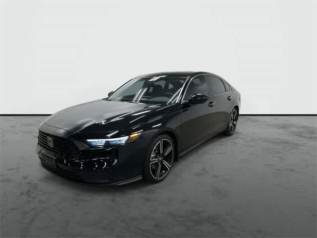 2024 Honda Accord Hybrid Sport Crystal Black Pearl at Honda of Clear Lake