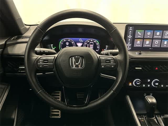 2024 Honda Accord Hybrid Sport Crystal Black Pearl at Honda of Clear Lake