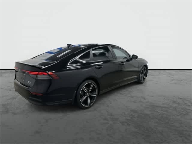 2024 Honda Accord Hybrid Sport Crystal Black Pearl at Honda of Clear Lake