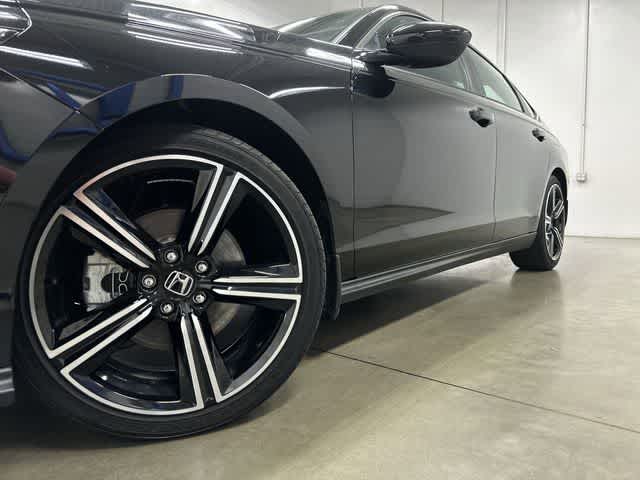 2024 Honda Accord Hybrid Sport Crystal Black Pearl at AutoNation USA Houston