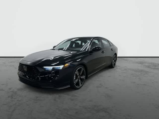 2024 Honda Accord Hybrid Sport Crystal Black Pearl at AutoNation USA Houston