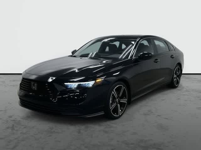 2024 Honda Accord Hybrid Sport Crystal Black Pearl at AutoNation USA Houston