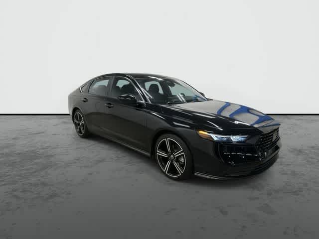 2024 Honda Accord Hybrid Sport Crystal Black Pearl at AutoNation USA Houston