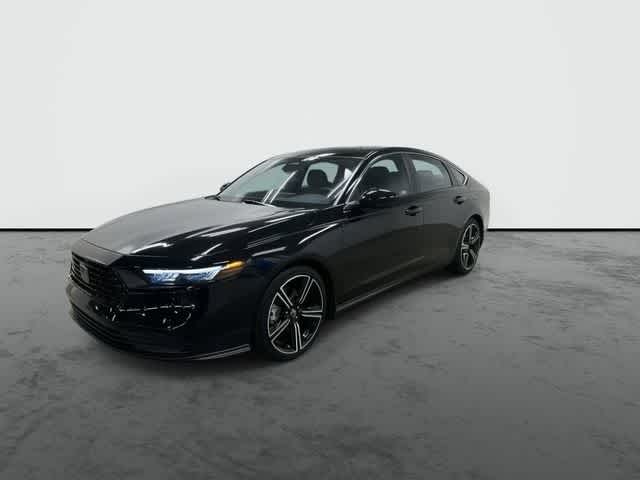 2024 Honda Accord Hybrid Sport Crystal Black Pearl at AutoNation USA Houston