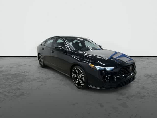 2024 Honda Accord Hybrid Sport Crystal Black Pearl at AutoNation USA Houston