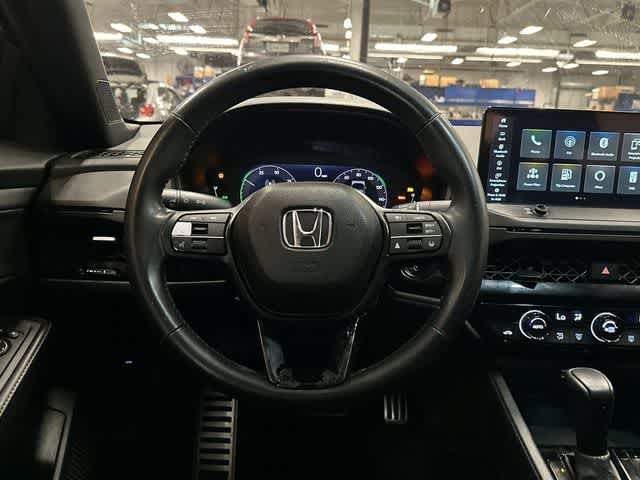 2024 Honda Accord Hybrid Sport Crystal Black Pearl at Beck & Masten Kia