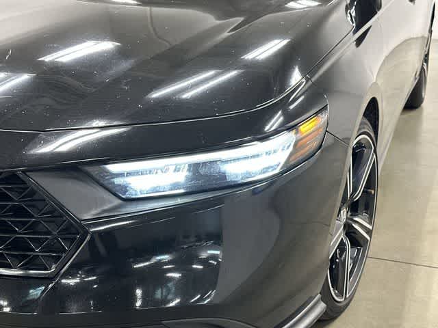 2024 Honda Accord Hybrid Sport Crystal Black Pearl at Beck & Masten Kia