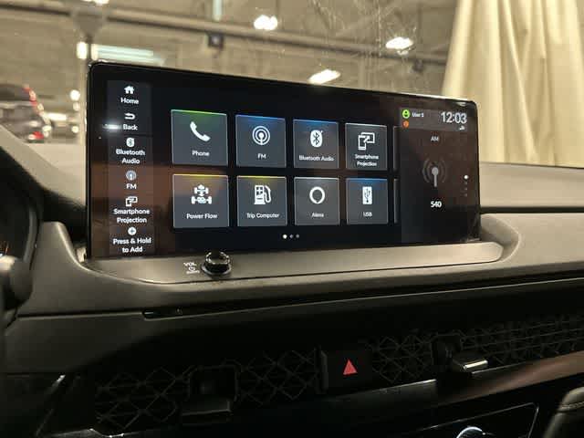2024 Honda Accord Hybrid Sport Crystal Black Pearl at Beck & Masten Kia