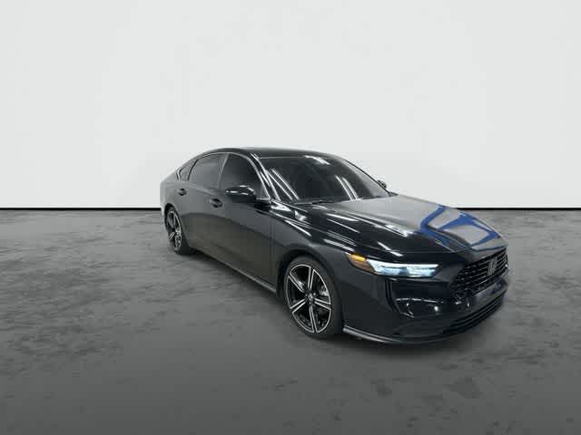 2024 Honda Accord Hybrid Sport Crystal Black Pearl at Beck & Masten Kia