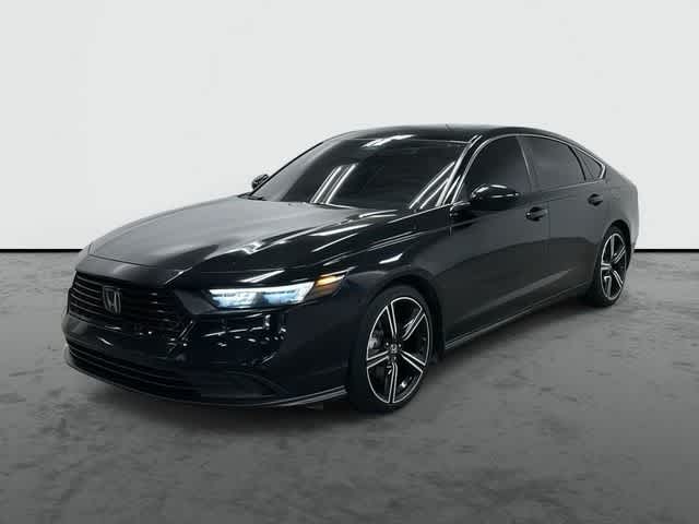 2024 Honda Accord Hybrid Sport Crystal Black Pearl at Beck & Masten Kia