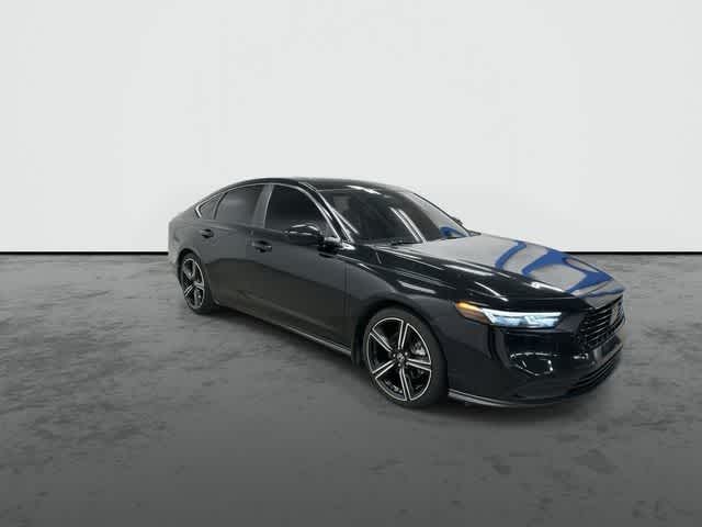 2024 Honda Accord Hybrid Sport Crystal Black Pearl at Beck & Masten Kia