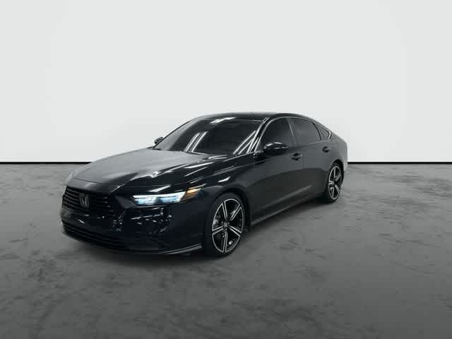 2024 Honda Accord Hybrid Sport Crystal Black Pearl at Beck & Masten Kia