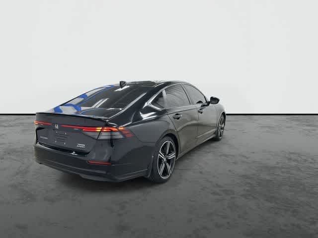 2024 Honda Accord Hybrid Sport Crystal Black Pearl at Beck & Masten Kia
