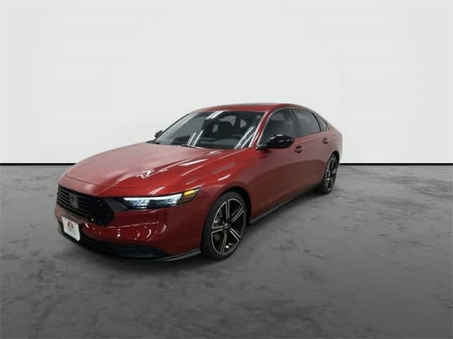2025 Honda Accord Hybrid Sport Radiant Red Metallic at Honda of Clear Lake