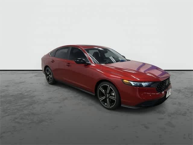 2025 Honda Accord Hybrid Sport Radiant Red Metallic at Honda of Clear Lake