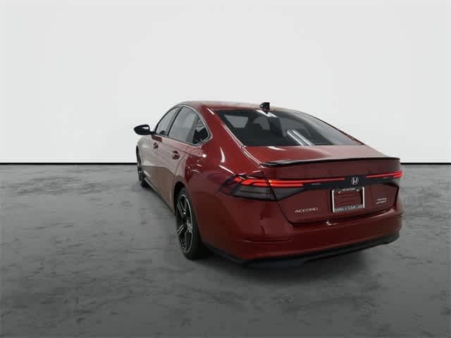 2025 Honda Accord Hybrid Sport Radiant Red Metallic at Honda of Clear Lake