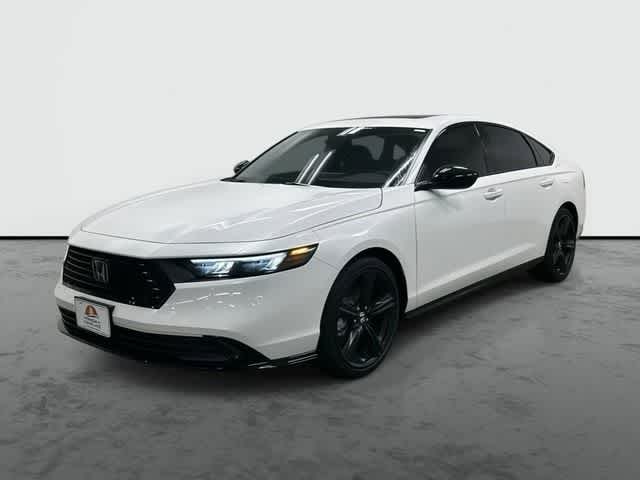 2026 Honda Accord Hybrid Sport-L Platinum White Pearl at Honda of Clear Lake