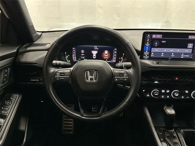 2024 Honda Accord Hybrid Sport-L Platinum White Pearl at Honda of Clear Lake
