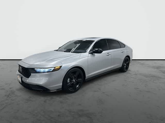 2025 Honda Accord Hybrid Sport-L Solar Silver Metallic at Honda of Clear Lake