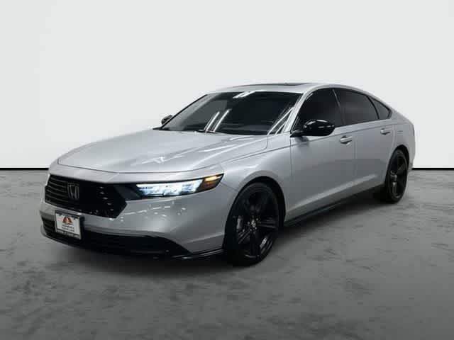 2025 Honda Accord Hybrid Sport-L Solar Silver Metallic at Honda of Clear Lake
