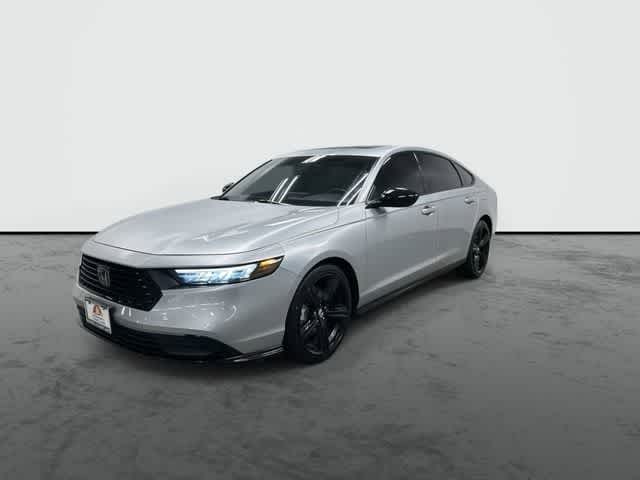 2025 Honda Accord Hybrid Sport-L Solar Silver Metallic at Honda of Clear Lake