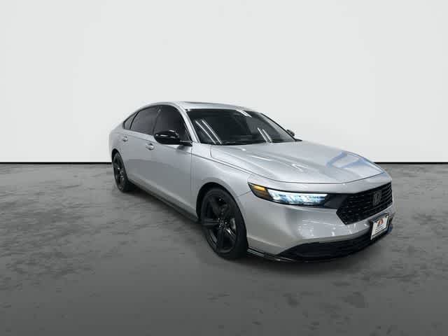 2025 Honda Accord Hybrid Sport-L Solar Silver Metallic at Honda of Clear Lake