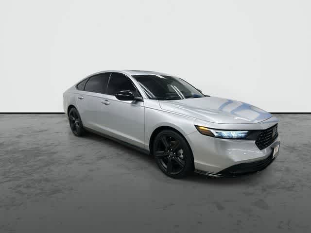 2025 Honda Accord Hybrid Sport-L Solar Silver Metallic at Honda of Clear Lake