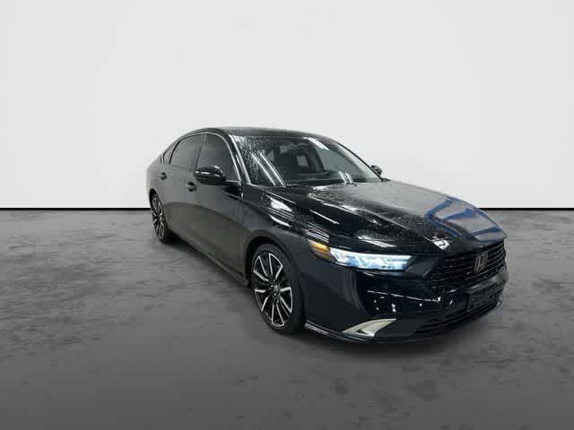 2023 Honda Accord Hybrid Touring Crystal Black Pearl at Group 1 Toyota Southwest