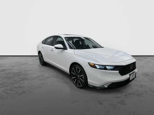 2026 Honda Accord Hybrid Touring Platinum White Pearl at Honda of Clear Lake