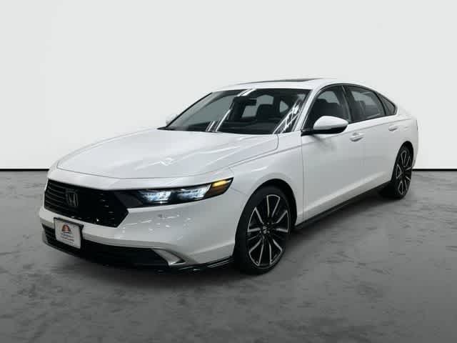 2026 Honda Accord Hybrid Touring Platinum White Pearl at Honda of Clear Lake