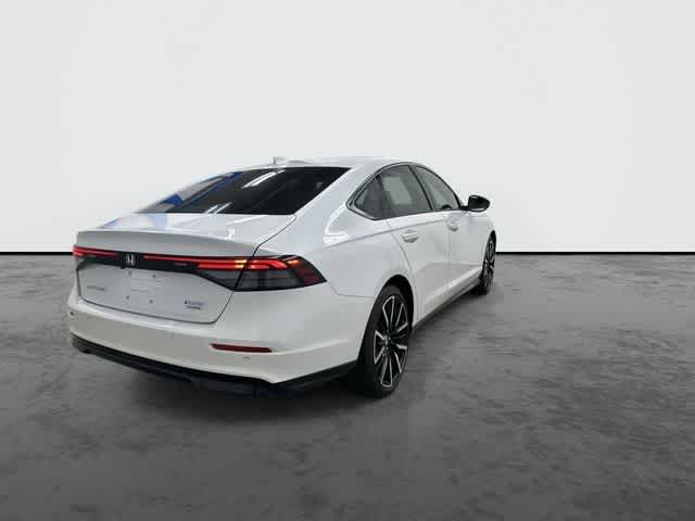 2024 Honda Accord Hybrid Touring Platinum White Pearl at AutoNation Chevrolet Gulf Fwy