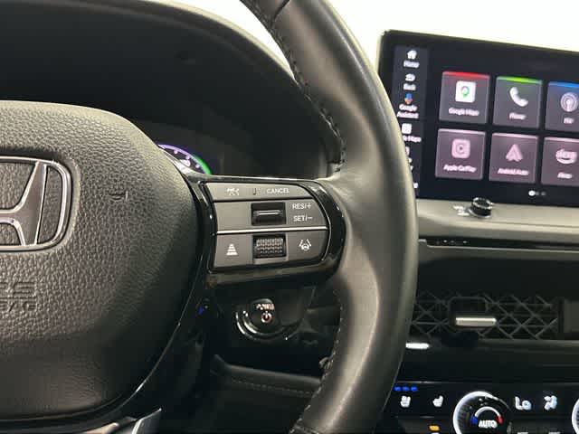 2024 Honda Accord Hybrid Touring Platinum White Pearl at AutoNation Chevrolet Gulf Fwy