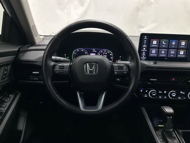 2024 Honda Accord Hybrid Touring Platinum White Pearl at AutoNation Chevrolet Gulf Fwy