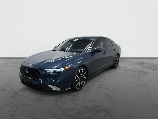 2024 Honda Accord Hybrid Touring Canyon River Blue Metallic at Honda of Clear Lake