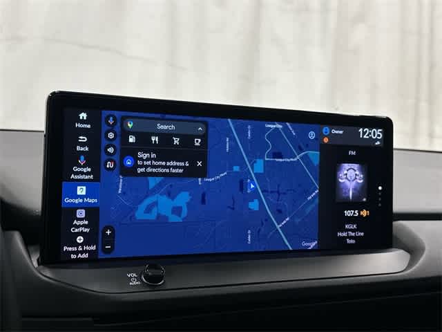 2024 Honda Accord Hybrid Touring Canyon River Blue Metallic at Honda of Clear Lake