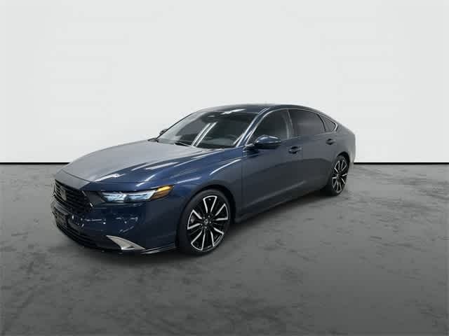 2024 Honda Accord Hybrid Touring Canyon River Blue Metallic at Honda of Clear Lake