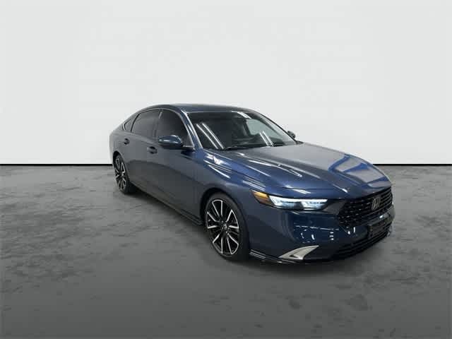 2024 Honda Accord Hybrid Touring Canyon River Blue Metallic at Honda of Clear Lake