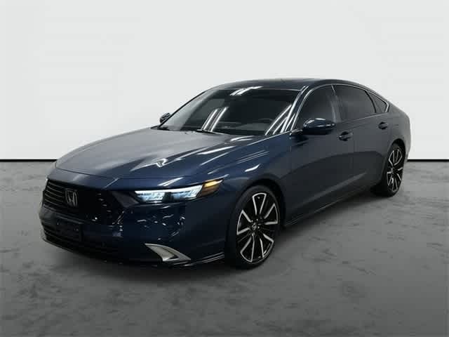 2024 Honda Accord Hybrid Touring Canyon River Blue Metallic at Honda of Clear Lake