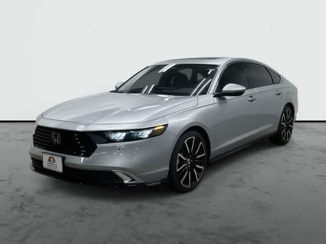 2026 Honda Accord Hybrid Touring Solar Silver Metallic at Honda of Clear Lake