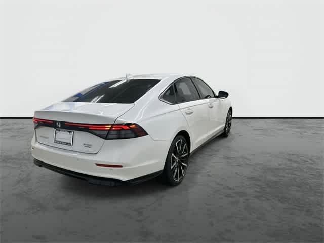 2025 Honda Accord Hybrid Touring Platinum White Pearl at Lexus Southwest Houston