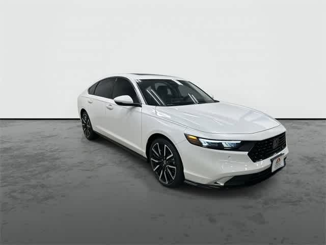2025 Honda Accord Hybrid Touring Platinum White Pearl at Lexus Southwest Houston