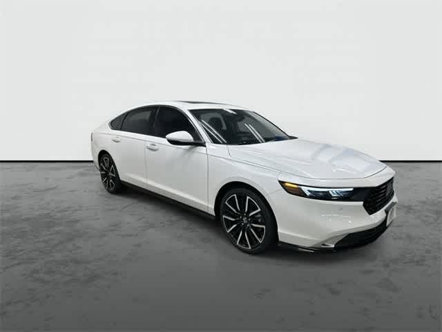 2025 Honda Accord Hybrid Touring Platinum White Pearl at Lexus Southwest Houston