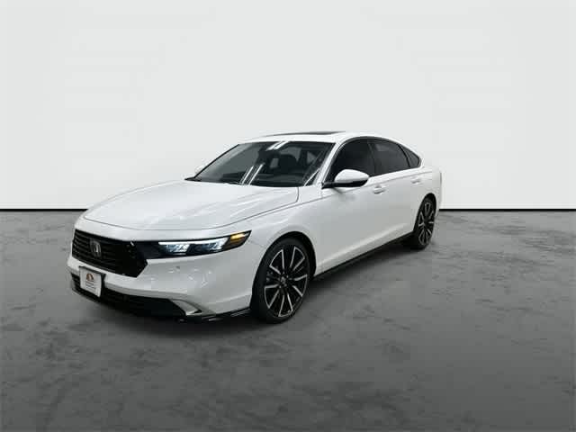 2025 Honda Accord Hybrid Touring Platinum White Pearl at Lexus Southwest Houston