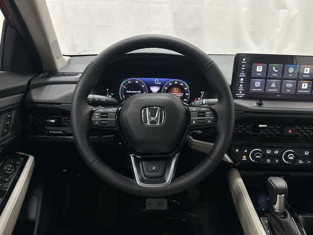 2026 Honda Accord Hybrid Touring Radiant Red Metallic at Honda of Clear Lake