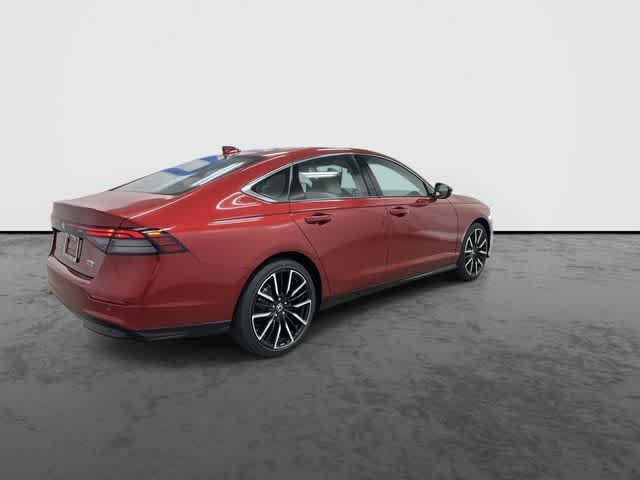 2026 Honda Accord Hybrid Touring Radiant Red Metallic at Honda of Clear Lake