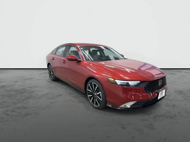 2026 Honda Accord Hybrid Touring Radiant Red Metallic at Honda of Clear Lake