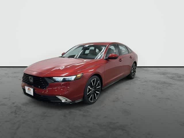 2026 Honda Accord Hybrid Touring Radiant Red Metallic at Honda of Clear Lake